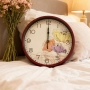 Стенен часовник Ø 25 см – стилен подарък за дом, уют и организация, снимка 4