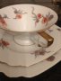 Bavaria 1930-те г. Ново немско трио за кафе/чай и десерт чаша чинии, сервиз, сет, чиния, снимка 2