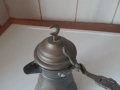 Медно джезве , поднос и стара попивателна., снимка 2