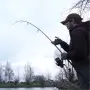 Шаранджийска въдица, телекарп Daiwa Black Widow 3.60м 52 евро / 3бр - 135 евро !, снимка 9