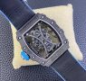 Мъжки луксозен часовник Richard Mille RM 53-01 Blue Rubber Strap Super High Quality , снимка 18