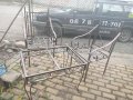 Маси , пейки , столове и градински мебели от ковано желязо, снимка 2
