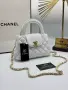 Chanel Дамска Чанта С Къса И Дълга Дръжка Синджир - Различни Цветове Код SEM-382, снимка 12