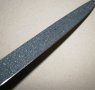 Кухненски нож керамичен 32/3 см гумирана дръжка, запазен, снимка 3