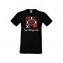 Мъжка тениска Свети Валентин Tic Tac Toe Love Always Wins, снимка 4