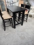 Бар маса и столове от масив, снимка 2