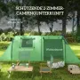 Къмпинг палатка Outsunny за 3-4 души, снимка 3
