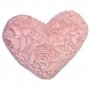 Възглавница Розово сърце 39x34 см Свети Валентин, снимка 1 - Други - 39208688