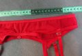 Червен тюлен колан за жартиери M/L размер, снимка 6