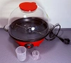 Машина за пуканки 4.5L, попкорн машина 700W, ретро модел, нов, снимка 3