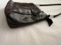 Подарък при поръчка над 25 лв - belsac дамска кожена чанта за рамо в черен цвят, снимка 6