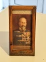 Дървена Рамка Картичка с Лика на Крал Фердинанд , снимка 3