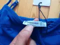 Stradivarius нов дамски топ бюстие корсет потник с банели, мрежеста материя в син цвят р-р S, снимка 3