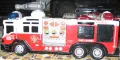 Голяма метална пожарна кола с пластмасови елементи, снимка 4