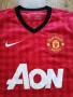 NIKE MANCHESTER UNITED Anderson 2012 2013 HOME SHIRT - страхотна футболна тениска S, снимка 1