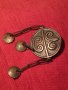 СТАРА БРОНЗОВА ПОМЕДНЕНА ЕТНОГРАФСКА БРОШКА НАКИТ ВЪЗРОЖДЕНСКИ СТИЛ 1503, снимка 9