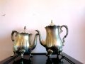 Страхотен Стар Посребрен Сервиз, снимка 8