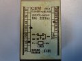 реле време CEM 981 system EI31 timing relay 0-12 sec, снимка 3