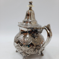Стар бронзов марокански чайник(2.3), снимка 4 - Антикварни и старинни предмети - 44681834
