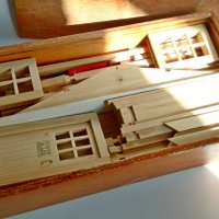 мини дървена къща-фирмен макет, снимка 4 - Антикварни и старинни предмети - 34184537