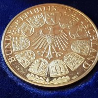  Германска сребърна монета медал Федерална република Германия, снимка 7 - Нумизматика и бонистика - 41442982