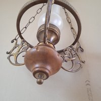Стар винтидж полилей, снимка 2 - Лампи за таван - 33968747