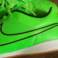 NIKE TIEMPO Размер EUR 38 / UK 5 обувки за футбол в зала естествена кожа 47-13-S, снимка 10 - Детски маратонки - 40028764