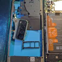 Huawei P smart 2021 PPA LX1 на части Основна платка блок захранване Батерия Среден борд Камера Слуша, снимка 3 - Резервни части за телефони - 41864022