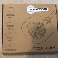 MYOTTPRO Алуминиева кора за пица, Включен скрепер и четка, снимка 8 - Други - 44514706