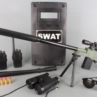 Комплект на спец частите с картечница и истински уоки - токита, снимка 1 - Други - 42114186