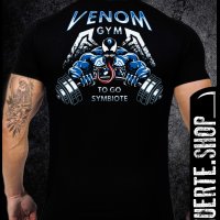 Тениска с щампа VENOM FITNESS GYM, снимка 1 - Тениски - 36333703