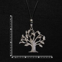 Дамско Колие Дървото на живота, снимка 2 - Колиета, медальони, синджири - 35894329