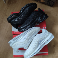 Nike Air Max 97 Pearl White TN Black Размер 45 Номер 29см Обувки Мъжки Маратонки, снимка 1 - Маратонки - 44780064