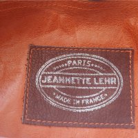 Дамска чанта JEANNETTE LEHR естествена кожа , снимка 4 - Чанти - 42570042