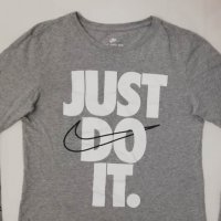 Nike Just Do It оригинална блуза S Найк спорт памук блуза, снимка 2 - Спортни екипи - 39056724