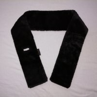TCM дамски черен плюшен шал - подарък при покупка над 12 лв, снимка 12 - Шалове - 44341197