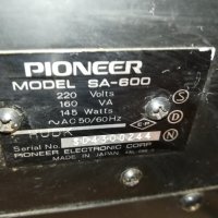 PIONEER SA-600 AMPLIFIER-MADE IN JAPAN-SWEDEN 1411211348, снимка 15 - Ресийвъри, усилватели, смесителни пултове - 34803707