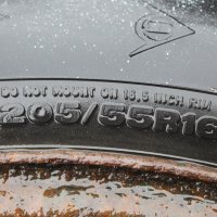 Резервна гума 205/55/R16 Пежо 307 св 2.0хди комби 03г Peugeot 307 sw 2.0hdi 2003, снимка 3 - Гуми и джанти - 44258885