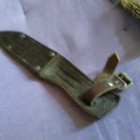 Fes Rostfrei немски нож от соца с калъф естествена кожа за колан 185х100мм, снимка 3 - Ножове - 41658641