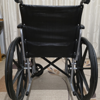 Инвалидна количка рингова сгъваема Rolid 100-P, снимка 3 - Инвалидни колички - 44613503
