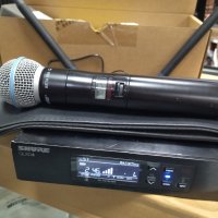 Shure QLXD4 / Beta 58 wireless microphone system, снимка 1 - Други - 44462507