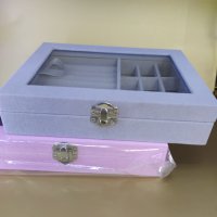 Кутии с прозрачен капак - Бижутерки с разпределение и отделения ,, снимка 3 - Декорация за дома - 41145235