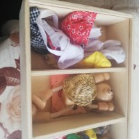 Немски дървени кукли 2 броя, снимка 4 - Други ценни предмети - 35976404