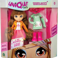 UNIQUE EYES Кукла с реалистични очи с допълнителен тоалет, снимка 2 - Кукли - 44526082