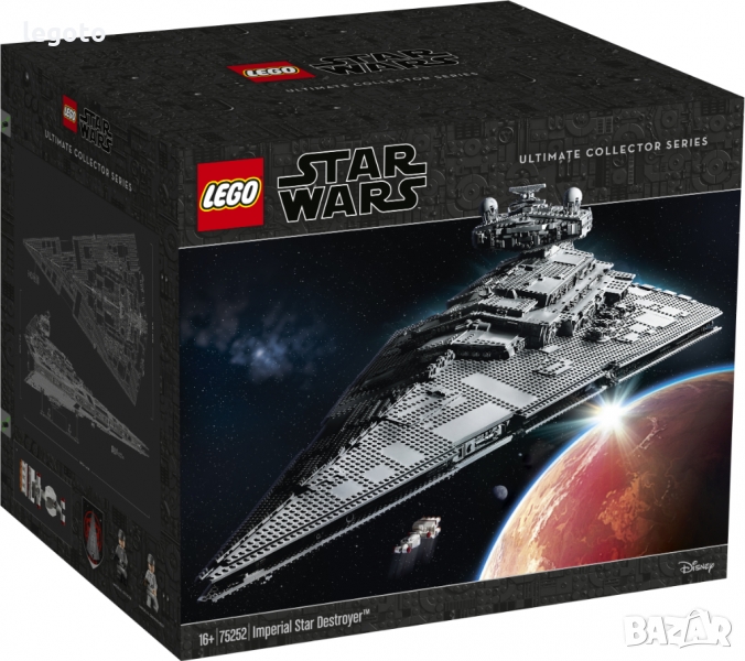 НОВО ЛЕГО 75252 Стар Уорс - Имперски звезден разрушител LEGO 75252 Star Wars - Imperial Star Destroy, снимка 1