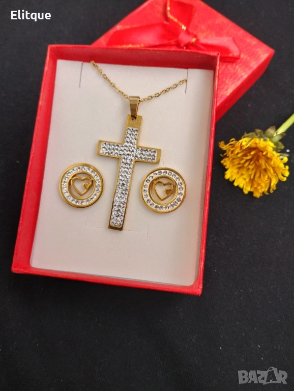 Колие и обеци, снимка 1