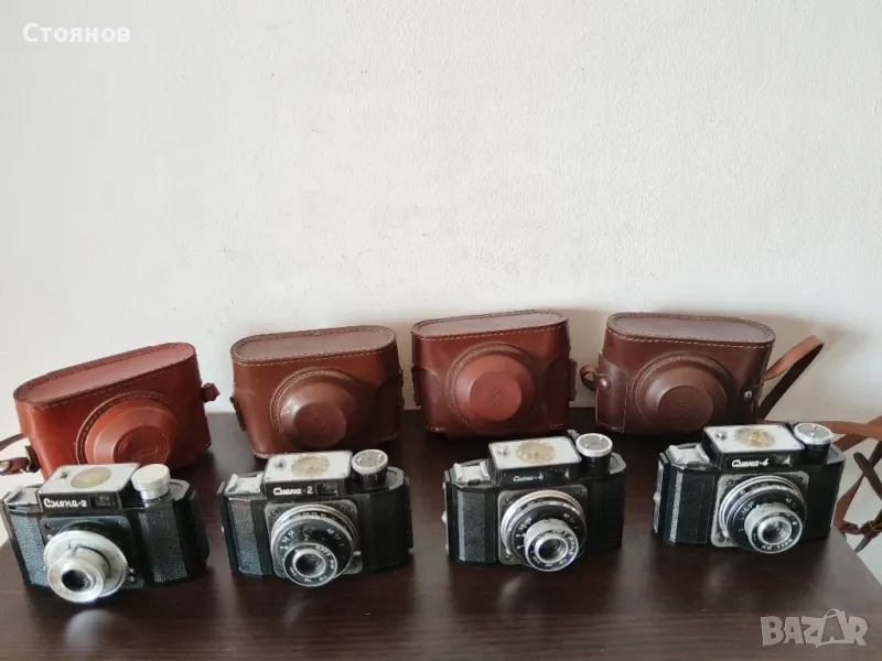 Колекция Фотоапарати
Смена 2, 4, СССР, снимка 1
