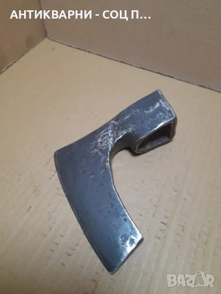 Соц Стара Ръчно Кована Руска Брадва Сърп И Чук Номер 5., снимка 1