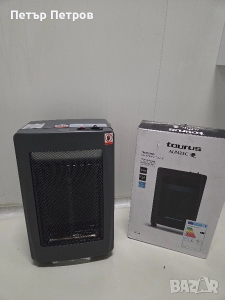 Чисто нова газова печка TAURUS 4200W, снимка 1