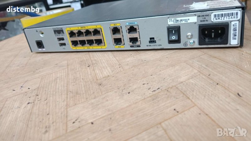 Маршрутизатори за интегрирани услуги от серия Cisco 1800, снимка 1